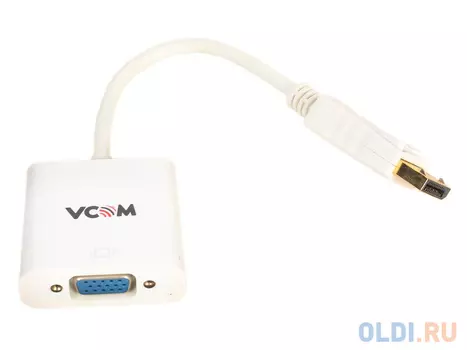 Кабель-переходник VCOM DisplayPort M- VGA F 0.15м <CG603