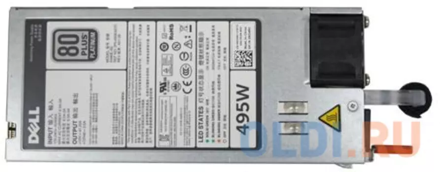 Блок питания Dell 495W 450-AEBM (D495E-S1) analog 450-ADWP, 450-AEEP