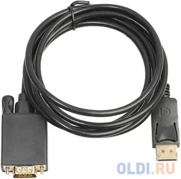 Кабель-переходник DisplayPort -- VGA_M/M 1,8м VCOM CG607-1.8M