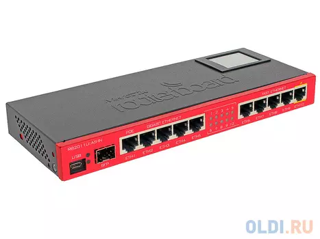 Маршрутизатор MikroTik RB2011UiAS-IN