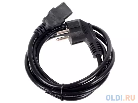 Кабель компьютер -- розетка 220V ( угловая Евровилка) <VDE 3G*0,5mm2 Aopen <ACE021-3M , 3,0m