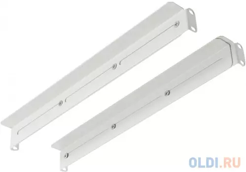 Направляющие универсальные 1U, серые, регулировка 450-570 мм, NT UNIRAILS 480 G