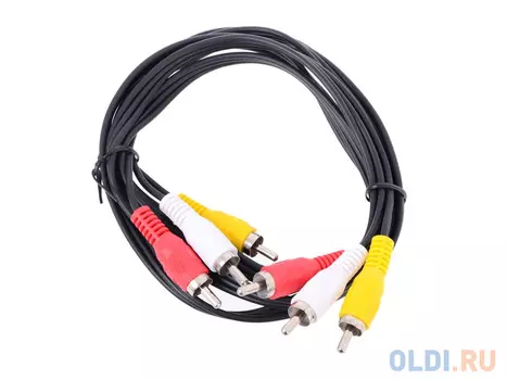 Кабель соединительный 3xRCA (M) - 3xRCA (M), 1,5m Telecom <TAV7150-1.5M