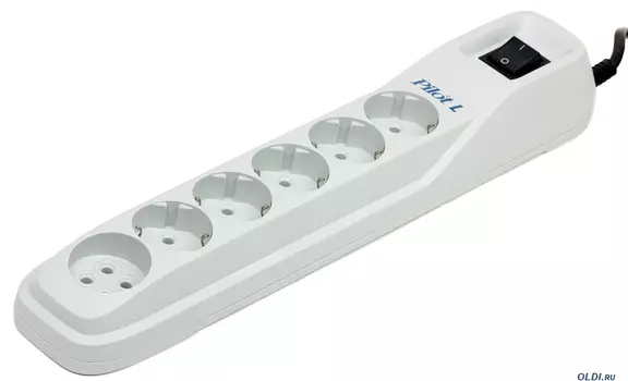 Сетевой фильтр Pilot L 5м (6 розеток)