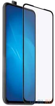 Закаленное стекло с цветной рамкой (fullscreen) для Xiaomi Mi 9T/Mi 9T Pro/Redmi K20/Redmi K20 Pro DF xiColor-61 (black)