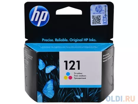 Картридж HP CC643HE (трехцветный) 165стр Многоцветный
