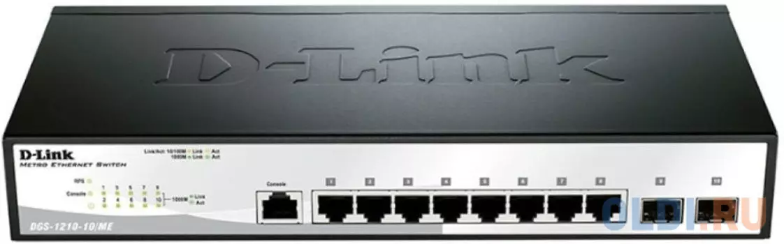 Коммутатор D-Link DGS-1210-10/ME/B1A управляемый