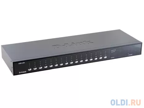 Переключатель D-Link KVM-450/C1A 16-портовый KVM-переключатель с портами VGA и 3 портами USB