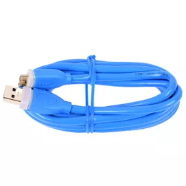 Кабель microUSB 1.8м HAMA 00039682 круглый синий
