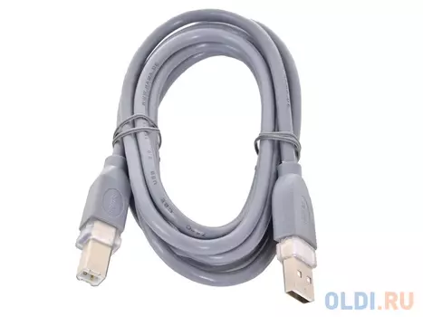 Кабель Hama USB 2.0 A-B (m-m), 1.8 м, *, серый H-45021