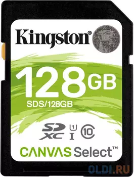 Карта памяти SDXC 128GB Class 10 Kingston SDS/128GB
