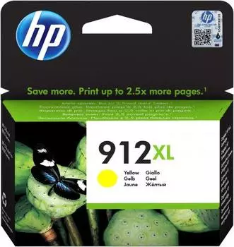 Картридж струйный HP 912 3YL83AE желтый (825стр.) для HP DJ IA