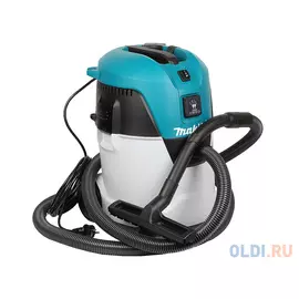 Пылесос электрический Makita VC2512L Пылесос (вл\\сух),1000Вт,3600л\\м,210мбар,25л,шланг36ммх3.5м,8кг,кор,2насад,2 п\\сб,щетка,2адапт,2труб