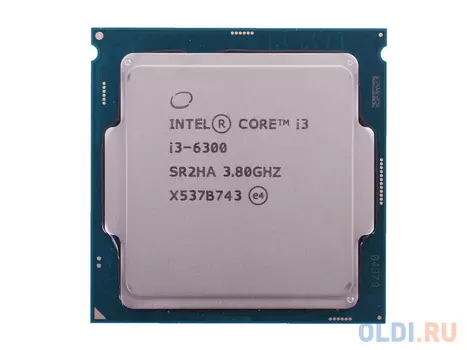 Процессор Intel® Core™ i3-6300 OEM