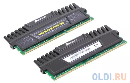 Оперативная память для компьютера Corsair XMS3 Vengeance 9-9-9-24 DIMM 8Gb DDR3 1600MHz