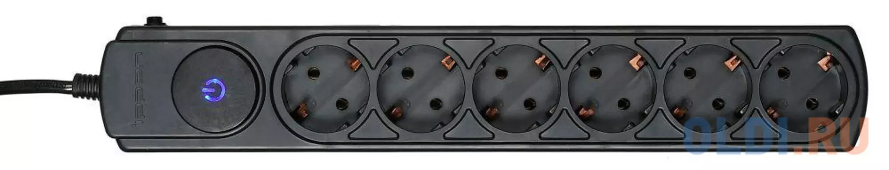 Сетевой фильтр Ippon BK-252 6 розеток 5 м черный