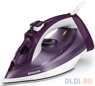 Утюг Philips GC2995/30, фиолетовый, 2400Вт [GC2995/30]