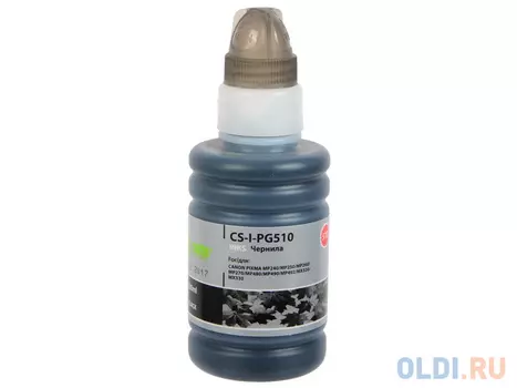 Чернила Cactus CS-PG510 для Canon PIXMA MP240/MP250/MP260/MP270 100мл черный CS-I-PG510