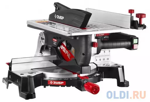 Торцовочная пила Зубр ЗПТК-255-1800 1800Вт 75мм