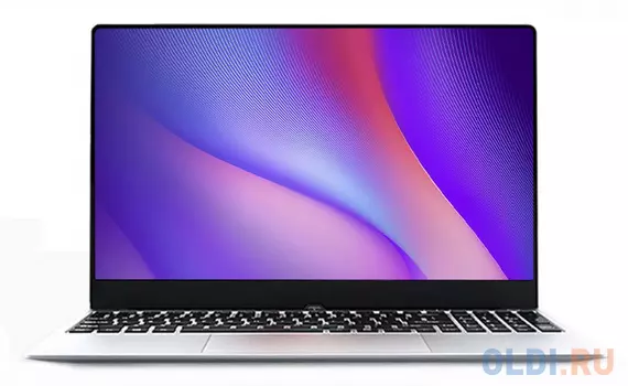 Ноутбук 15.6'' IPS FHD Hiper Workbook Q15UHR silver (Core i3 10110U/8Gb/256Gb SSD/noDVD/VGA int/W10) (KC29H2B4)