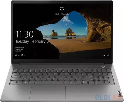 Ноутбук 15.6" FHD Lenovo Thinkbook 15 G2 ARE grey (AMD Ryzen 3 4300U/4Gb/256Gb SSD/noDVD/VGA int/W10) (20VG007ARU)