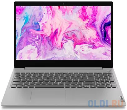 Ноутбук 15.6" IPS FHD Lenovo IdeaPad 3 grey (Cel N4020/8Gb/256Gb SSD/noDVD/VGA int/W11) (81WQ0086RU)