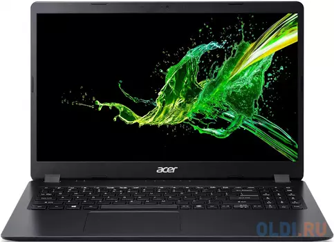 Ноутбук Acer Aspire 3 A315-56-399N 15.6" 1920x1080 Intel Core i3-1005G1 SSD 512 Gb 8Gb Intel UHD Graphics черный DOS NX.HS5ER.02E