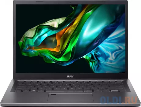 Ноутбук Acer Aspire 5 A514-56M-379S Core i3 1305U 16Gb SSD512Gb Intel UHD Graphics 14" IPS WUXGA (1920x1200) noOS grey WiFi BT Cam (NX.KH6CD.00E)