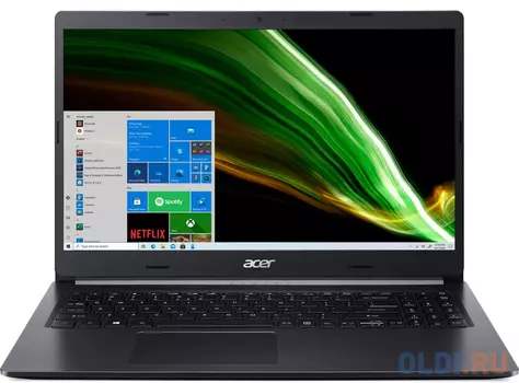 Ноутбук Acer Aspire 5 A515-45-R4FZ Ryzen 5 5500U 8Gb SSD128Gb AMD Radeon 15.6" IPS FHD (1920x1080) Windows 10 Home black WiFi BT Cam