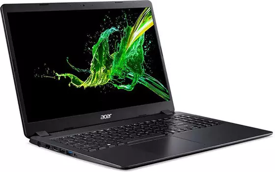 Ноутбук Acer Aspire A315-55KG-32KS Core i3 7020U (2.3) / 4Gb / 256Gb SSD / 15.6" FHD TN / GeForce MX130 2Gb / Linux / Black