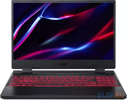 Ноутбук Acer Nitro 5 AN515-58-56W4 Core i5 12500H 8Gb SSD512Gb NVIDIA GeForce RTX 3050 4Gb 15.6" IPS FHD (1920x1080) Eshell black WiFi BT Cam 356