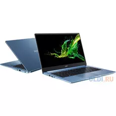 Ноутбук Acer Swift 3 SF314-57-31A2 14" 1920x1080 Intel Core i3-1005G1 256 Gb 8Gb WiFi (802.11 b/g/n/ac/ax) Bluetooth 5.0 Intel UHD Graphics голубой Linux NX.HJHER.001