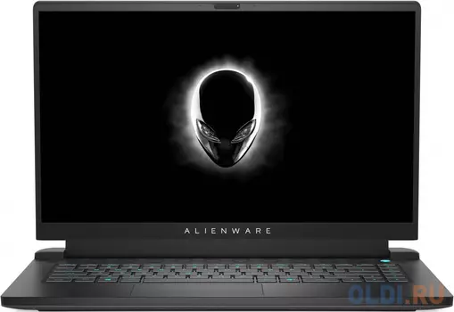 Ноутбук Alienware m15 R5 Ryzen 7 5800H 16Gb SSD512Gb NVIDIA GeForce RTX 3060 6Gb 15.6" IPS FHD (1920x1080) Windows 11 dk.grey WiFi BT Cam