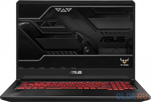 Ноутбук ASUS FX705DT-H7118T 17.3" 1920x1080 AMD Ryzen 5-3550H 512 Gb 8Gb Bluetooth 5.0 nVidia GeForce GTX 1650 4096 Мб черный Windows 10 Home 90NR02B1-M04440