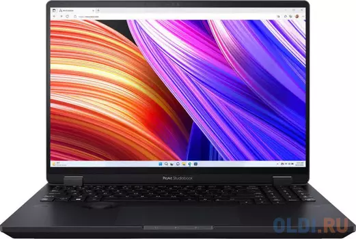 Ноутбук/ ASUS ProArt Studiobook Pro 16 W7604J3D-MY021X 16"(3200x2000 OLED)/Touch/Intel Core i9 13980HX(2.2Ghz)/32768Mb/2TbPCISSDGb/noDVD/Ext:nVid