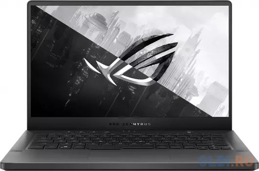 Ноутбук ASUS ROG GA401IH AMD Ryzen 5-4600HS/8Gb/512Gb SSD/NO ODD/14.0" FHD IPS Anti glare 120Hz/NVIDIA GeForce GTX 1650 4Gb GDDR6/Wi-Fi/Win10 Eclipse Gray + Sleeve Case