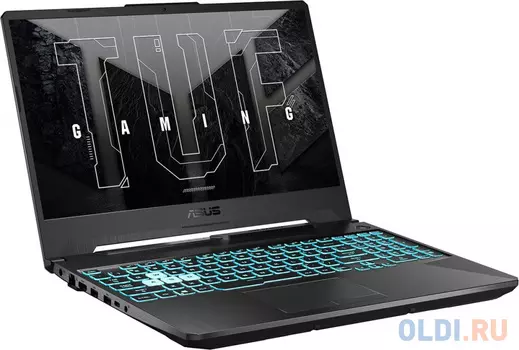 Ноутбук/ ASUS TUF FX506HCB-HN303W 15.6"(1920x1080 (матовый, 144Hz) IPS)/Intel Core i5 11400H(2.2Ghz)/8192Mb/512PCISSDGb/noDVD/Ext:nVidia GeForce