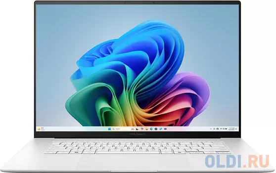 Ноутбук/ ASUS UM5606WA-RK226W 16"(2880x1800 OLED)/AMD Ryzen AI 9 365(2Ghz)/24576Mb/1024PCISSDGb/noDVD/Int:AMD Radeon 880M/Cam/BT/WiFi/78WHr/war 1