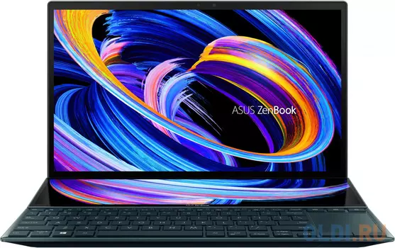 Ноутбук ASUS UX482EGR-HY370W Q122 14.0" FHD LED 400-nits Touch/i7-1195G7/16GB/1TB SSD/MX450 2Gb/W11/Celestial Blue