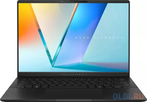 Ноутбук Asus VivoBook S14 S5406SA-QD200 Core Ultra 7 258V 32Gb SSD1Tb Intel Arc 14" OLED WUXGA (1920x1200) noOS black WiFi BT Cam (90NB15R3-M00CB