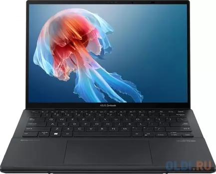 Ноутбук Asus ZenBook Duo UX8406MA-QL339W Core Ultra 9 185H 32Gb SSD1Tb Intel Arc 14" OLED Touch FHD+ (1920x1200) Windows 11 Home grey WiFi BT Cam