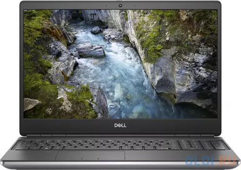 Ноутбук Dell Precision 7550 Core i7 10750H/16Gb/SSD512Gb/NVIDIA Quadro T1000 4Gb/15.6"/WVA/FHD (1920x1080)/Windows 10 Professional 64/grey/WiFi/BT/Cam