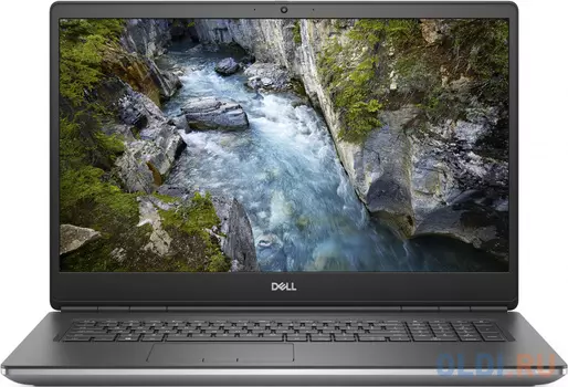 Ноутбук DELL Precision 7750 17.3" 1920x1080 Intel Core i7-10850H 512 Gb 16Gb WiFi (802.11 b/g/n/ac/ax) nVidia Quadro RTX 3000 6144 Мб серый Windows 10 Professional 7750-5508