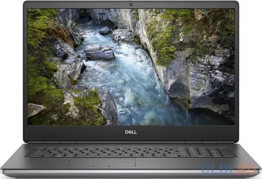 Ноутбук Dell Precision 7760 Core i7 11800H 16Gb SSD512Gb NVIDIA Quadro T1200 4Gb 17.3" WVA FHD (1920x1080) Windows 10 Professional grey WiFi BT Cam