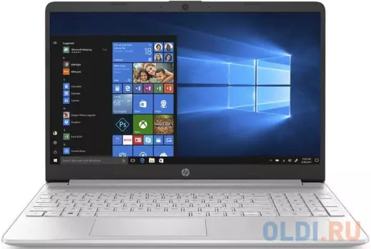 Ноутбук HP15 15s-fq5066tu 15.6" FHD IPS, Intel Core i5-1235U, 8Gb, 512Gb SSD, FreeDOS, серебристый*