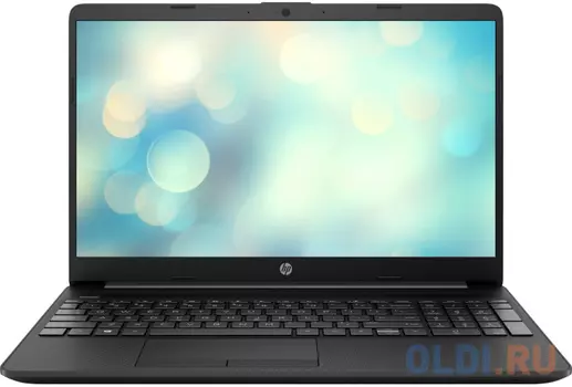 Ноутбук HP 15-DW4002NIA Core i5 1235U 8Gb SSD512Gb NVIDIA GeForce MX550 2Gb 15.6" IPS FHD (1920x1080) Free DOS black WiFi BT Cam (6N237EA)