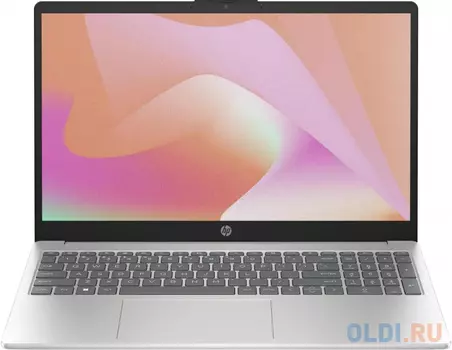 Ноутбук HP 15-fd0355nia Core i5 1334U 16Gb SSD512Gb Intel Iris Xe graphics 15.6" IPS FHD (1920x1080) Free DOS silver WiFi BT Cam (9Q341EA)