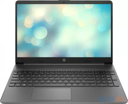 Ноутбук HP 15s-fq1081ur 15.6" 1920x1080 Intel Core i3-1005G1 256 Gb 8Gb Intel UHD Graphics серый DOS 22Q46EA