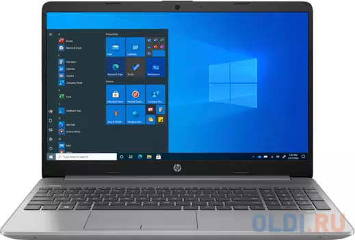 Ноутбук HP 250 G8 Core i5 1135G7 8Gb SSD512Gb Intel Iris Xe graphics 15.6" IPS FHD (1920x1080) Free DOS dk.silver WiFi BT Cam (45R39EA)