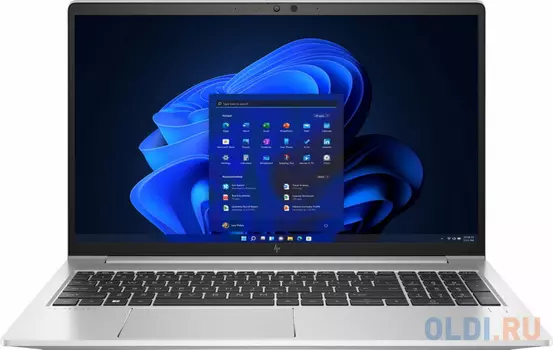 Ноутбук HP EliteBook 650 G9 Core i5 1235U 8Gb SSD512Gb Intel Iris Xe graphics 15.6" IPS FHD (1920x1080) Windows 11 Professional 64 silver WiFi BT